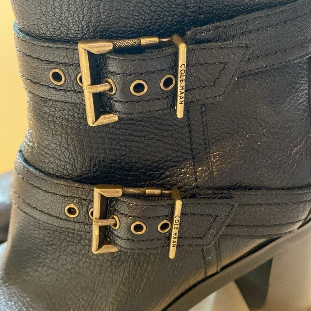 Cole Haan Foster Buckle Bootie Size 7.5 - Picture 7 of 16